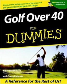 Paperback Golf Over 40 for Dummies Book