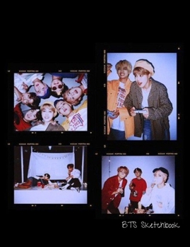 Paperback BTS Sketchbook: 150 Page by 7.44" x 9.69 Sketchbook Book