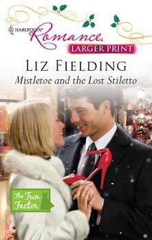 Mass Market Paperback Mistletoe and the Lost Stiletto [Large Print] Book