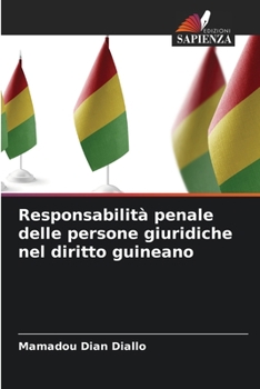Paperback Responsabilità penale delle persone giuridiche nel diritto guineano [Italian] Book