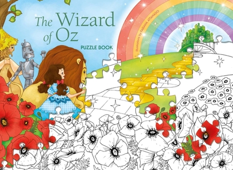 Hardcover The Wizard of Oz Puzzle Book