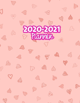 2020-2021 Planner: Two Year Calendar Organizer and Goal Journal | January 2020 - December 2021 Daily, Weekly and Monthly Planner Book with Back Sticker Expression Wall for 2 Years | Design Code 709916