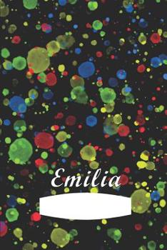 Paperback Emilia: First name Emilia personalized notebook Book