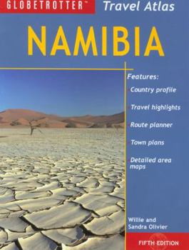 Paperback Namibia Travel Atlas Book