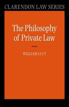 Paperback Philosophy of Private Law Book