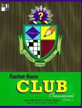 Paperback Random House Club Crosswords, Volume 3 Book