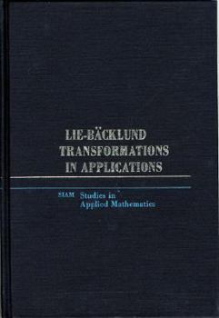 Hardcover Lie-Backlund Transformations in Applications Book