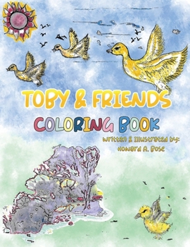 Paperback Toby and Friends: Coloring Book