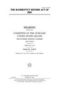 The Bankruptcy Reform Act of 2001