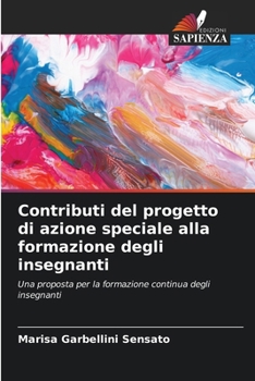 Paperback Contributi del progetto di azione speciale alla formazione degli insegnanti [Italian] Book