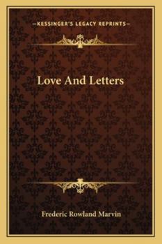 Paperback Love And Letters Book