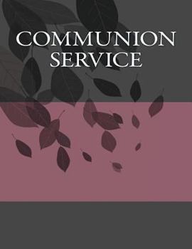 Paperback Communion Service Book
