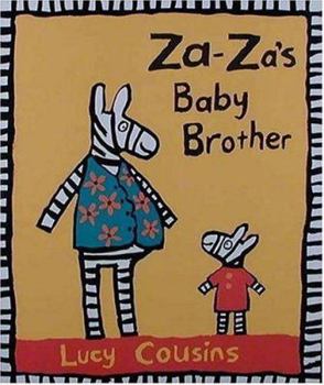 Hardcover Za-Za's Baby Brother Book