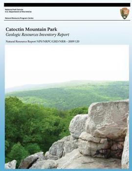 Paperback Catoctin Mountain Park: Geologic Resource Inventory Report Book