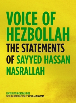 Paperback Voice of Hezbollah: The Statements of Sayyed Hassan Nasrallah Book