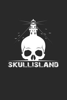 Paperback Skull Island: 6x9 Lighthouse - grid - squared paper - notebook - notes Book