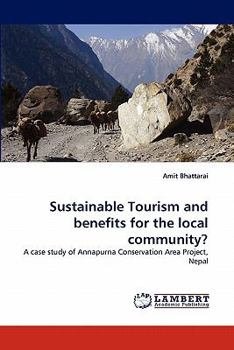 Paperback Sustainable Tourism and benefits for the local community? Book