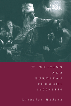 Paperback Writing and European Thought 1600 1830 Book