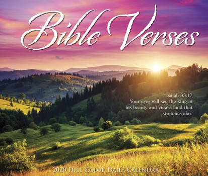 Calendar Bible Verses 2020 Box Calendar Book