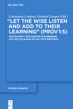 "let the Wise Listen and Add to Their Learning" (Prov 1: 5)