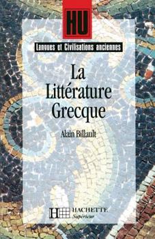 Paperback La littérature grecque [French] Book
