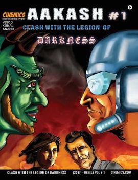 Paperback Aakash # 1: Clash with the Legion of Darkness Book