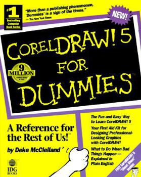 Paperback CorelDRAW! 5 for Dummies Book