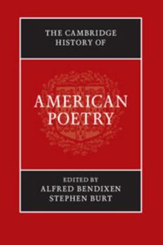 Hardcover The Cambridge History of American Poetry Book