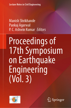 Hardcover Proceedings of 17th Symposium on Earthquake Engineering (Vol. 3) Book
