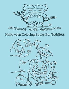 Halloween Coloring Books For Toddler: Best Bundle of a Halloween Designs