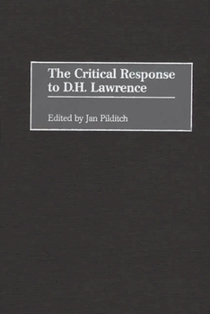 Hardcover The Critical Response to D.H. Lawrence Book