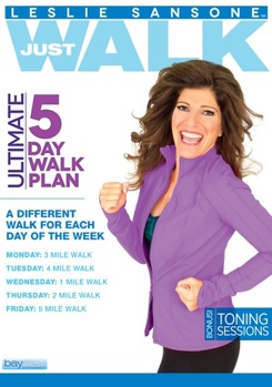 DVD Leslie Sansone: 5 Day Walk Plan Book