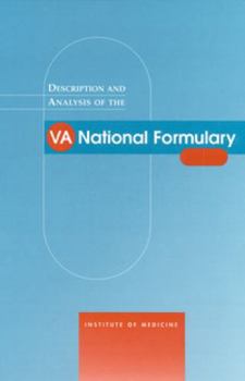 Paperback Description And Analysis of the Va National Formulary Book