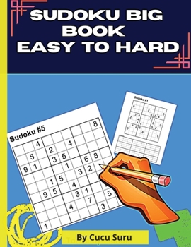 Paperback Sudoku Big Book Easy to Hard: Easy to Hard Book