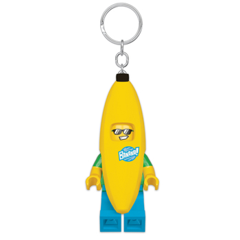 Accessory Lego Banana Keychain- 3 Inch Tall Figure Book