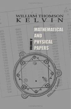 Paperback Mathematical and Physical papers: Volume 5 Book