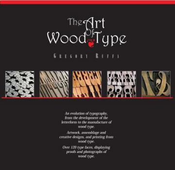 Hardcover The Art of Wood Type Book