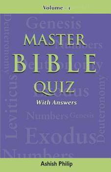 Paperback Master Bible Quiz-Vol-1: With Answers Book