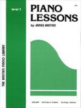 Paperback WP4 - Bastien Piano Library - Piano Lessons Level 3 Book