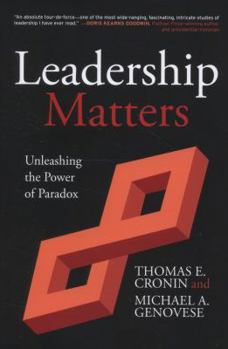 Paperback Leadership Matters: Unleashing the Power of Paradox Book