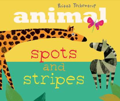 Hardcover Animal Spots and Stripes Book