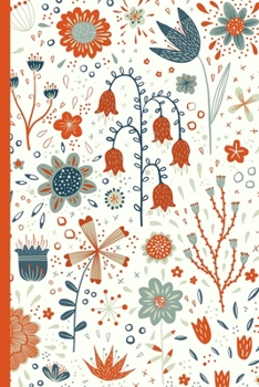 Notes: A Blank Lined Journal with Spring Flowers Cover Art