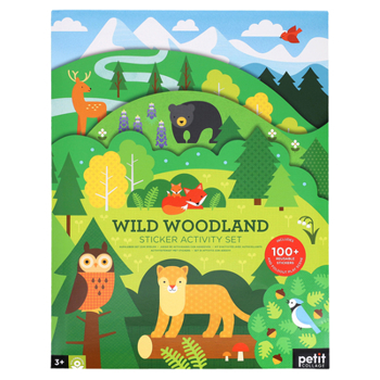 Misc. Sticker Activity Set: Wild Woodland Book