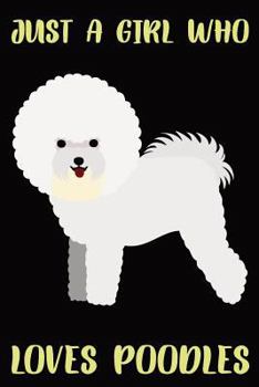 Paperback Gift Notebook for a Poodle Lover, Blank Lined Journal: Medium Spacing Between Lines Book