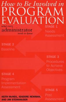 Paperback How to be Involved in Program Evaluation: What Every Adminstrator Needs to Know Book