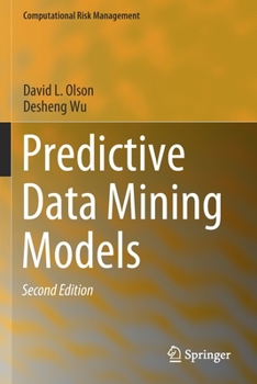 Paperback Predictive Data Mining Models Book