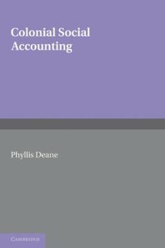 Paperback Colonial Social Accounting Book