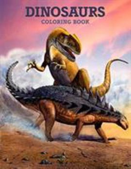 Paperback Dinosaurs Coloring Book