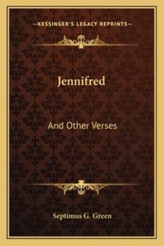 Paperback Jennifred: And Other Verses Book