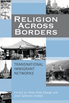 Paperback Religion Across Borders: Transnational Immigrant Networks Book